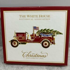 Christmas Ornament 2016 - Red and Gold